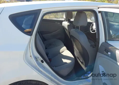 2016 Hyundai Accent Se z USA, uszkodzony, nr VIN KMHCT5AE0GU238697